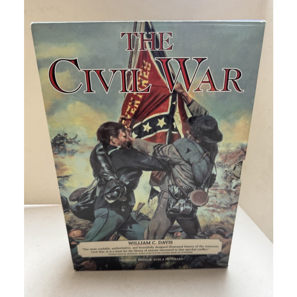 Boxed Set of The Civil War: Battlefields Commanders Fighting Men Softback